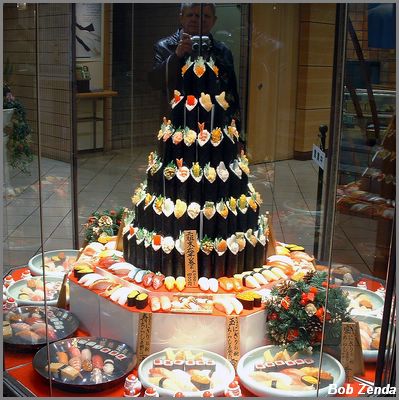 Sushi Christmas Tree